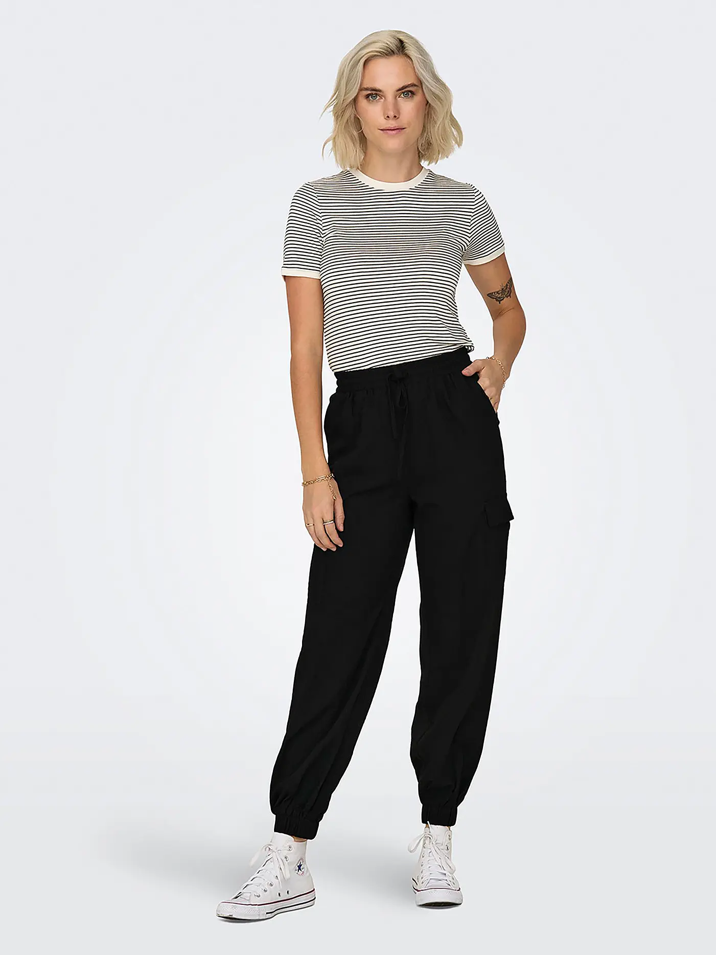 ONLY | Cargohose ONLKATINKA | schwarz